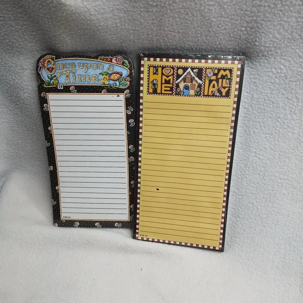 9 Piece Lot of Mary Engelbreit Stationery Box Block Notepads Y2k Vintage #2